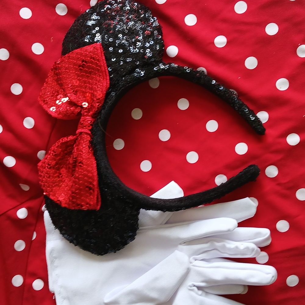 Halloween Minnie Mouse Costume 3 Pieces - Picture 4 of 5